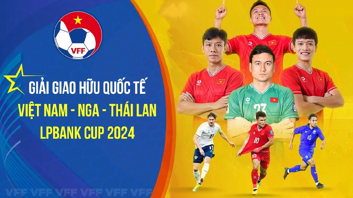 ลิงค์ดูบอล เวียดนาม - รัสเซีย 5 ก.ย. 67 ถ่ายทอดสดนัดเปิดสนาม LPBANK CUP 2024